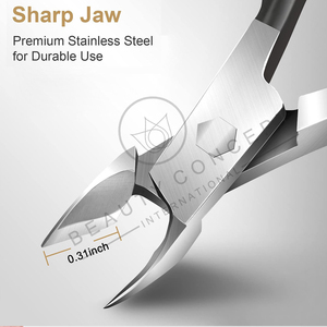 ที่ตัดเล็บหนังสีดำทำจากเหล็กแบบสากลสำหรับใช้นิ้วเป็นมิตรกับสิ่งแวดล้อม - Product Image 5
