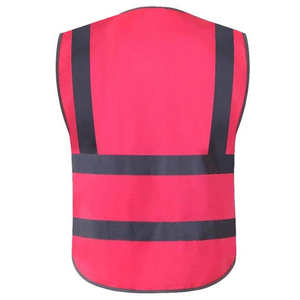 Veste d'hiver de sécurité réfléchissante respirante Multi-poches pour l'automne Ingénierie Construction Haute visibilité Sécurité routière - Product Image 3