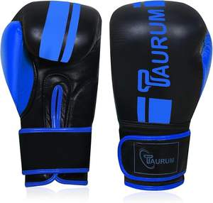 Gants de boxe personnalisables en cuir de vachette et PVC pour la compétition et l'entraînement, imperméables, pour enfants et adultes, 8oz, 12oz, 16oz - Product Image 3