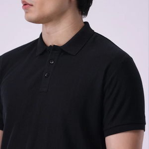 Camisetas Polo de Color Negro Sólido, la Mejor Calidad a Precio Económico, 100% Algodón, Camisa para Hombre, Unisex, Nueva Moda, Camiseta Polo Unisex Estampada - Product Image 4