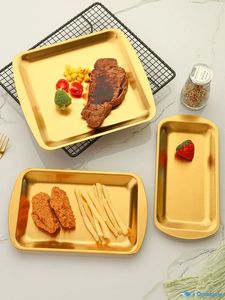 Bandeja de servicio de acero inoxidable de inspiración vintage con artesanía detallada para una presentación de mesa sofisticada - Product Image 5