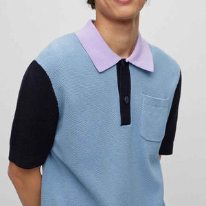 2024 Personalized Logo Polo Slim Fit <b>Shirt</b> <b>Men</b> Short Sleeve Golf Polo <b>Shirt</b> Quick-Dry Lightweight Contrast <b>Collar</b> Polo <b>T</b> <b>Shirts</b> - Product Image 5