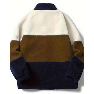 High Quality Customized Warm Zip <b>Sherpa</b> <b>Jacket</b> Winter Polyester Custom Winter Fleece <b>Jacket</b> <b>Mens</b> - Product Image 6