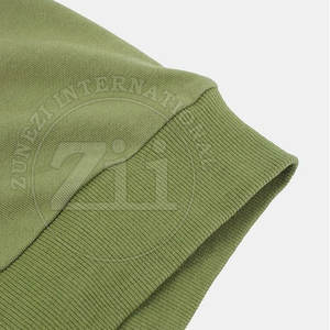 Sweat-shirts de sport d'hiver pour hommes en coton mélangé de couleur unie - Tissu polaire léger Prix ​​abordable - Product Image 4