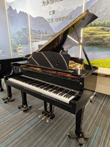 Piano de concierto Yamaha G2E de 88 teclas, instrumento profesional con tapa de abeto macizo de primera calidad, sonido rico y resonante 3850943 - Product Image 1