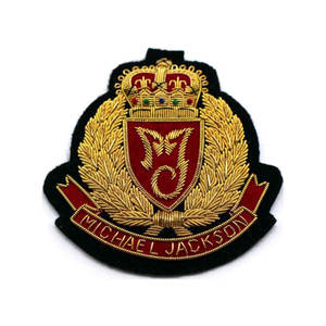 Chaqueta bordada con cresta hecha a mano personalizada de alta calidad, insignias de tela, accesorios de ropa de uniforme bordados a mano - Product Image 2