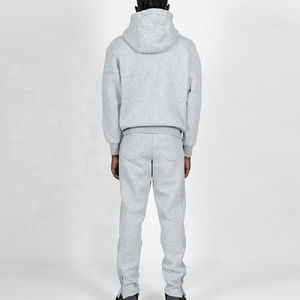 Survêtements unisexes Ensemble de sweat à capuche imprimé bouffant 3d personnalisé Joggers surdimensionnés Streetwear Sweats à capuche en molleton de coton pour hommes Survêtement pour hommes - Product Image 3