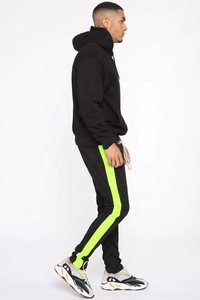 Unisex Custom High Quality 500 GSM Cotton Winter Sweatsuits Heavyweight Baggy Fleece <b>Jogger</b> Set Oversized Hood Breathable Men's - Product Image 2