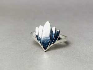 Charmant mode usine en gros 925 en argent Sterling Lotus anneaux minimaliste anneaux mode personnalisé Vintage anneaux cadeau pour elle - Product Image 3