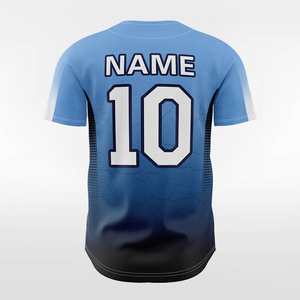 Premium Men's <b>Baseball</b> Jersey Fleece Sublimation Print, Summer Custom OEM/ODM - Product Image 3