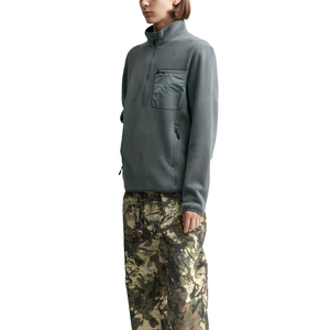 Personnalisé Tricot Printemps Automne Hiver Laine Cachemire Demi Fermeture Éclair Col Pull Couleur Unie Tricot Chemise Hommes Pull Hommes Pull - Product Image 5