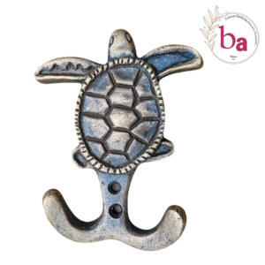 Laiton Antique tortue de mer mur patères crochets en fonte porte-clés cintre [CIH 101] - Product Image 1