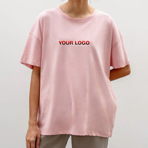 Camiseta transpirable de manga corta de gran tamaño de algodón 100% de alta calidad para mujer, camiseta informal de algodón suave - Product Image 4