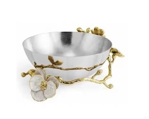 ชามเสิร์ฟผลไม้ดีไซน์หวานทำจากโลหะอุปกรณ์ตกแต่งโต๊ะอาหารในบ้านตามสั่ง - Product Image 1