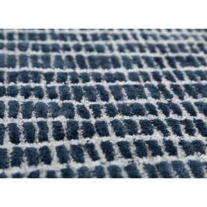 Alfombras de Lana y Viscosa con Diseño Abstracto, Tejidas a Mano, en Gris y Negro 'Pathways' para Uso Doméstico-Tnq-1300 - Product Image 3