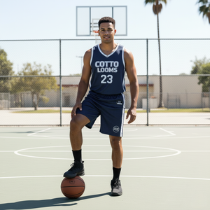 Camiseta de baloncesto personalizada de alta demanda, el último uniforme de sublimación transpirable en conjuntos de talla grande, ropa cosida personalizada - Product Image 4