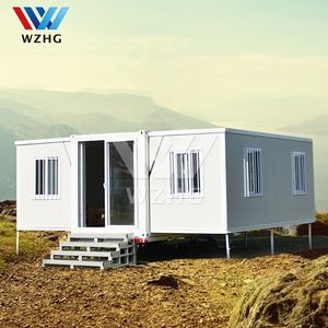 プレハブプレハブ20フィート40フィートコンテナ拡張可能プレハブ住宅 - Product Image 1