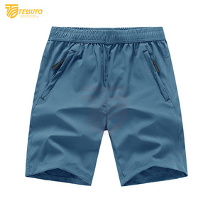 Shorts pour hommes Shorts de fitness respirants de haute qualité Shorts de fitness décontractés Nouveau modèle de conception Shorts d'entraînement de course Poches élastiques à la taille - Product Image 1
