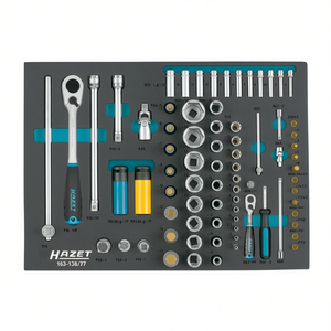 Juego de Herramientas Hazet de 77 Piezas con Llaves de Trinquete y Accesorios de 1/2'' y 1/4'' - Product Image 2