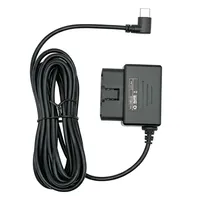Cable Reductor de Voltaje para Coche OBD2 de 16 Pines a 5V DC, Convertidor Buck con Corte por Baja Tensión, Alimentación sin Pérdidas ACC para Dash Cam, DVR, GPS