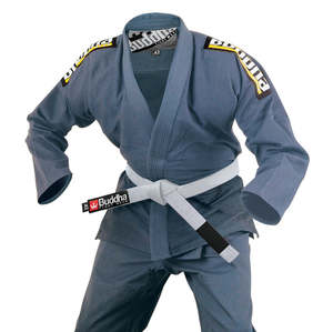 Jiu Jitsu brasileño ligero Gi para hombres y mujeres-Kimonos uniformes de agarre preencogidos en llamativo color azul, cinturón BJJ gratis - Product Image 6