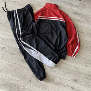 Custom 100% Nylon Tracksuit Wind Breaker <b>Zip</b> up Hoodie and <b>Shorts</b> Set Plain Windbreaker <b>Short</b> Set Men Windbreaker Tracksuit Set - Product Image 4