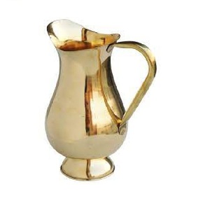 Nuevo diseño atractivo Jarra de agua profunda Jarra de contenedor de agua decorativa hecha a mano Jarra de acero inoxidable de calidad sostenible - Product Image 3