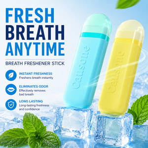 Inalatore Rinfrescante per la Bocca, Stick alla Frutta e Menta, Olio Essenziale per l'Alito Fresco, Aromaterapia Tascabile, Etichetta Privata OEM - Product Image 1