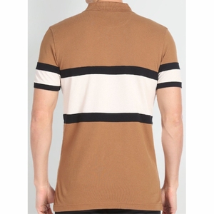 เสื้อลำลองสำหรับผู้ชายสีทึบผ้าถักนิตติ้งดีไซต์ระบายอากาศได้ดีสำหรับใส่ในฤดูร้อน - Product Image 2