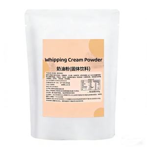 Bubuk Krim Kocok <span class=keywords><strong>Vegan</strong></span> Nabati untuk Kue, Bubble Tea, dan Makanan Panggang, Rasa Manis, MOQ Rendah dari Produsen - Product Image 6