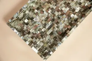 สไตล์คลาสสิกทางเลือกที่ดีที่สุดแม่ของมุกให้บริการถาดที่มีการจัดการผลไม้ถาดโมเสคสำหรับการตกแต่งในร่มและกลางแจ้ง - Product Image 6