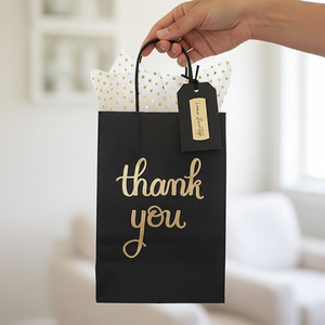 ถุงกระดาษที่เป็นมิตรต่อสิ่งแวดล้อมแบบกำหนดเองของเวียดนามสำหรับโปรโมชั่นของแบรนด์ของขวัญและของตกแต่งช้อปปิ้งและกิจกรรมขององค์กร - Product Image 1