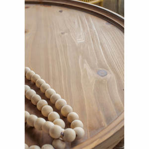 Stylish and Functional Open Cane <b>Shelf</b> Wooden End Table Versatile Furniture <b>for</b> Living Room or <b>Bedroom</b> - Product Image 5