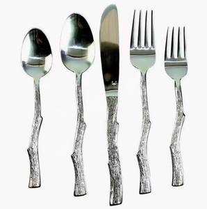 ชุดเครื่องใช้บนโต๊ะอาหารทำจากสเตนเลสสตีลดีไซน์ทันสมัยสำหรับบ้านโรงแรมงานแต่งงานงานครัว - Product Image 2