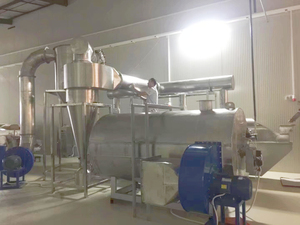 Secador de lecho fluidizado por vibración lineal calentado eléctricamente para alimentos para sal, cloruro de sodio y equipo de secado de caseína - Product Image 5