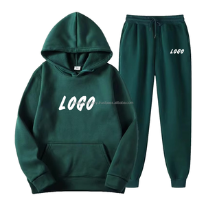 Custom Winter Printed Sports Tracksuit for Men-100% Cotton Training Gym <b>Jogging</b> Sportswear - Product Image 1