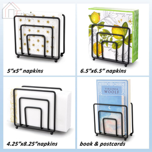 Hot Selling Modern DCI Brand Metal Napkin Holder for <b>Wedding</b> Decorations Napkin Stand Tabletop <b>Tissue</b> Dispenser - Product Image 6