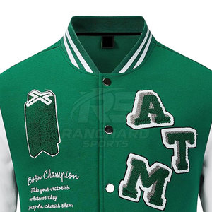 Veste de sororité pour hommes avec options de conception de patch personnalisé, veste de sororité tendance pour hommes - Product Image 4