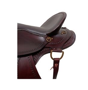 Selle Western Endurance en cuir marron avec siège rembourré pour l'approvisionnement et la fabrication d'équitation - Product Image 4