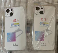 Coque de téléphone transparente antichoc en TPU, coque souple transparente pour iPhone Samsung, résistante aux rayures