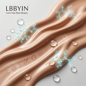 LBBYIN Fond de Teint Professionnel Peaux Sensibles, Base Liquide Réparatrice Douce, Hypoallergénique, <span class=keywords><strong>Recrutement</strong></span> Mondial d'Agents - Product Image 5