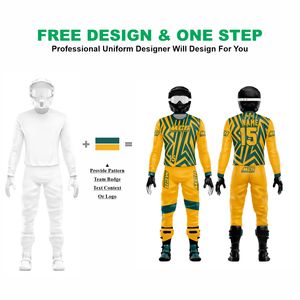 Meilleure qualité élégante DTF impression par transfert de chaleur Dirt Bike tout-terrain ATV VTT et Motocross tissu extensible vêtements de course - Product Image 2