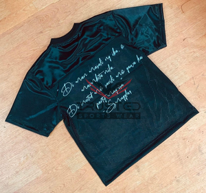 Maillot de football américain rétro surdimensionné vintage personnalisé pour homme, streetwear, sport, manches courtes, respirant, séchage rapide - Product Image 3