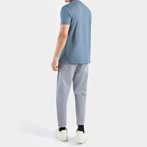 Nouveauté - T-shirts pour hommes en coton 100% de haute qualité, doux, confortables, de couleur unie, respirants, à séchage rapide, à manches courtes, personnalisables, en solde - Product Image 2