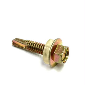 Taiwan Hex Bride tête sds avec rondelles en pvc Vis de toiture - Product Image 1