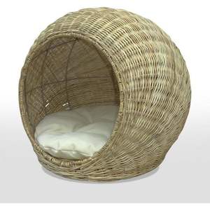 กรงสัตว์เลี้ยงขนาดเล็กกรงทอมือสำหรับล้างด้วยมือผ้าฝ้ายและผักตบชวาออกแบบเองแบบเวียดนาม - Product Image 6