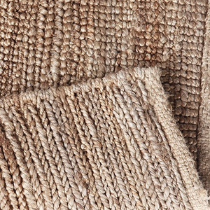 Trae la naturaleza hecha a mano en interiores con alfombras grandes de yute, alfombras de yute trenzadas a mano, cómodas y ecológicas sostenibles - Product Image 2