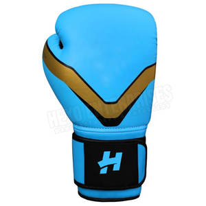 Gants de boxe professionnels avec logo personnalisé 12oz équipement de boxe d'entraînement en cuir véritable imprimé gants thaïlandais en cuir PU en plein air - Product Image 2