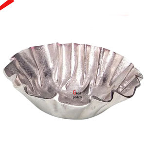 Cuenco de aluminio y metal con diseño de carcasa de lujo para servir comida para hotel, hogar y restaurante - Product Image 2