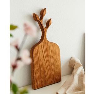 Tabla de cortar cuadrada de madera de mango de Acacia con mango clásico, tabla de cortar de cocina ecológica de primera calidad - Product Image 1